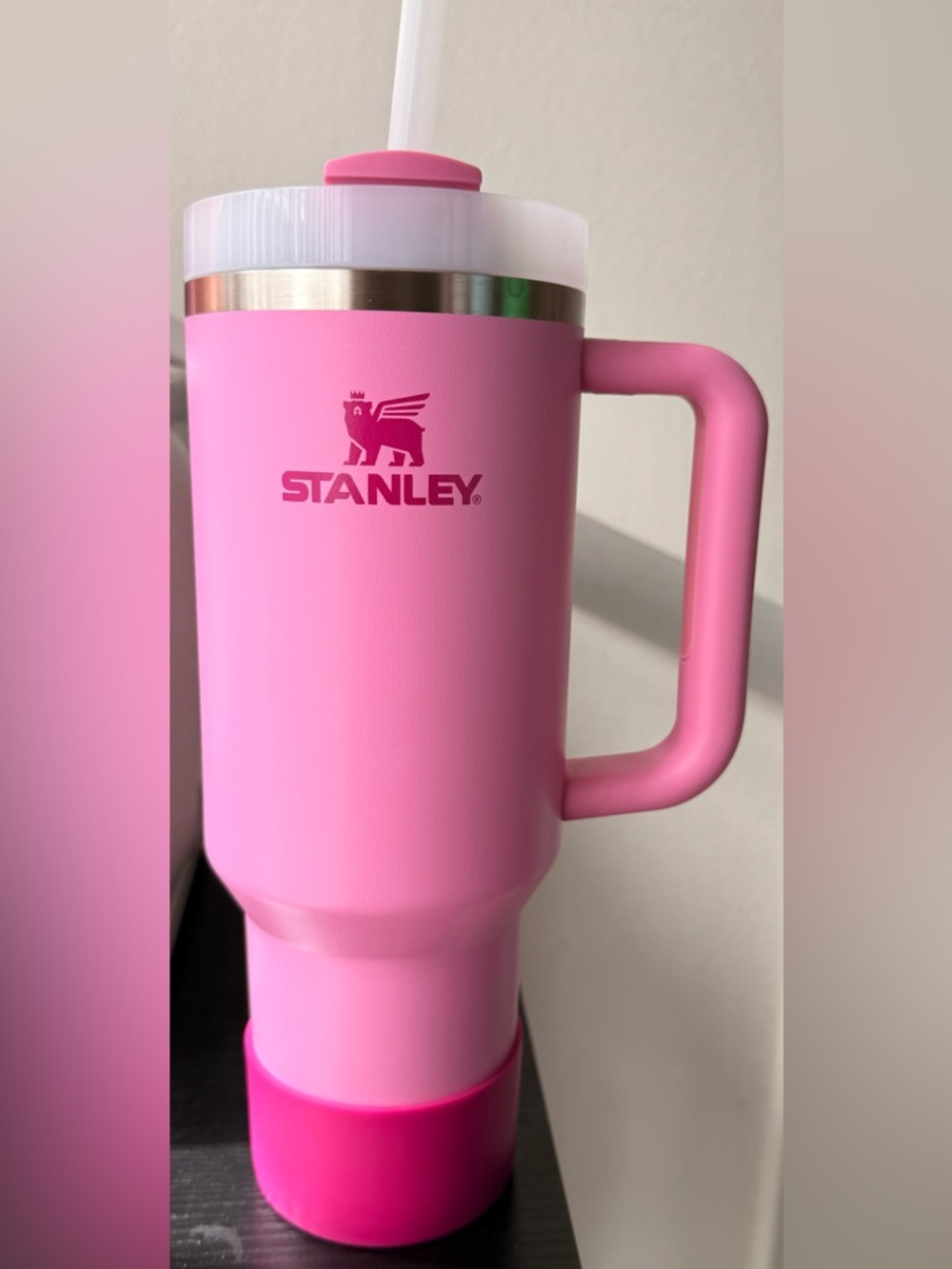 Stanley Pink Insulated Mug with Handle